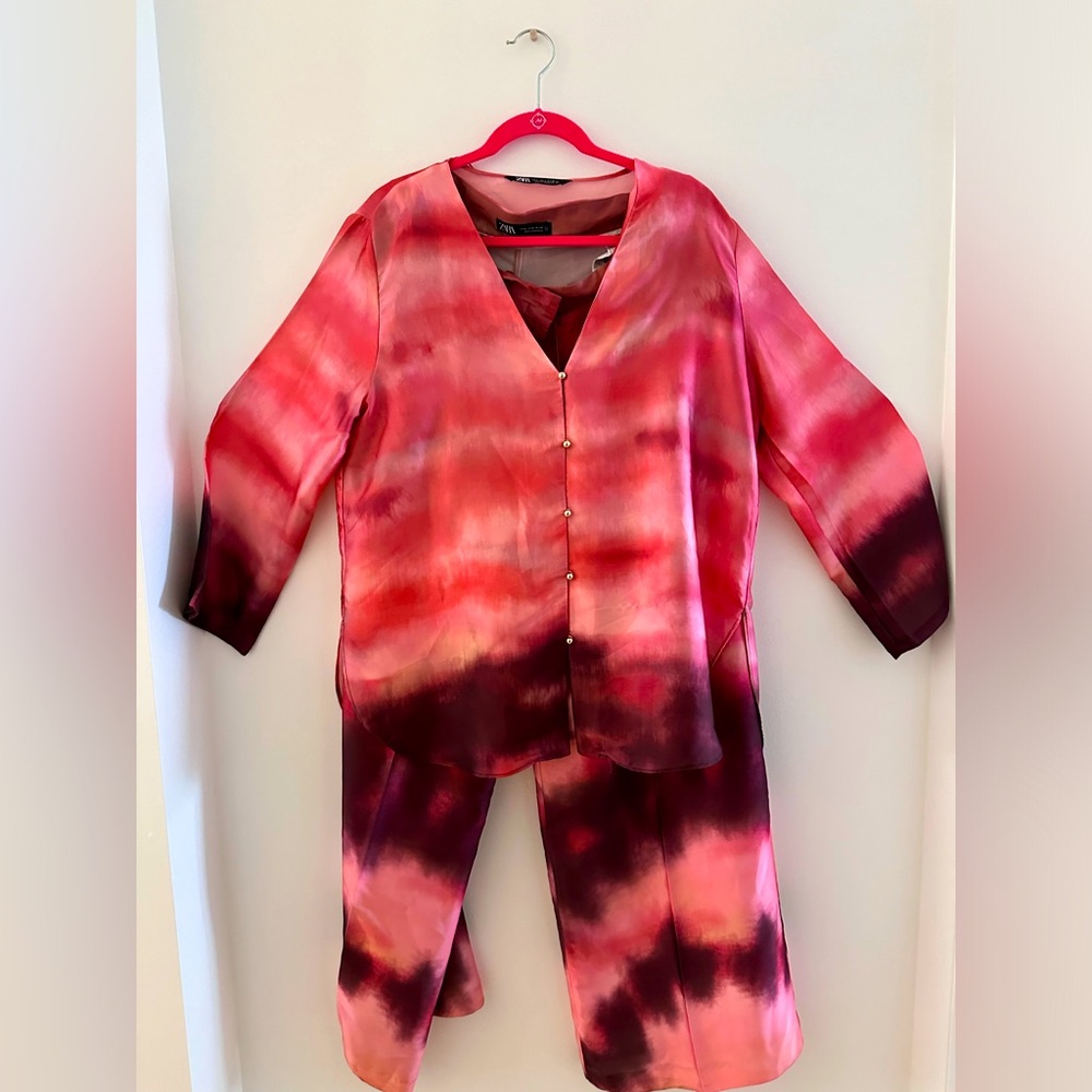 New Zara pants and blouse set!
